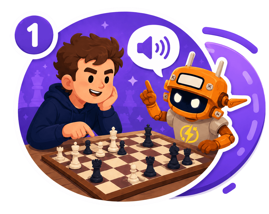 Chess puzzle board